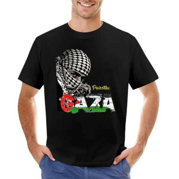 ⁦Gaza Men's T-Shirt⁩ - الصورة ⁦3⁩