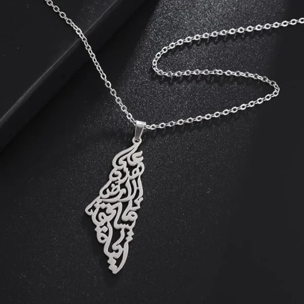 silver necklace