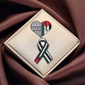palestine logo pin